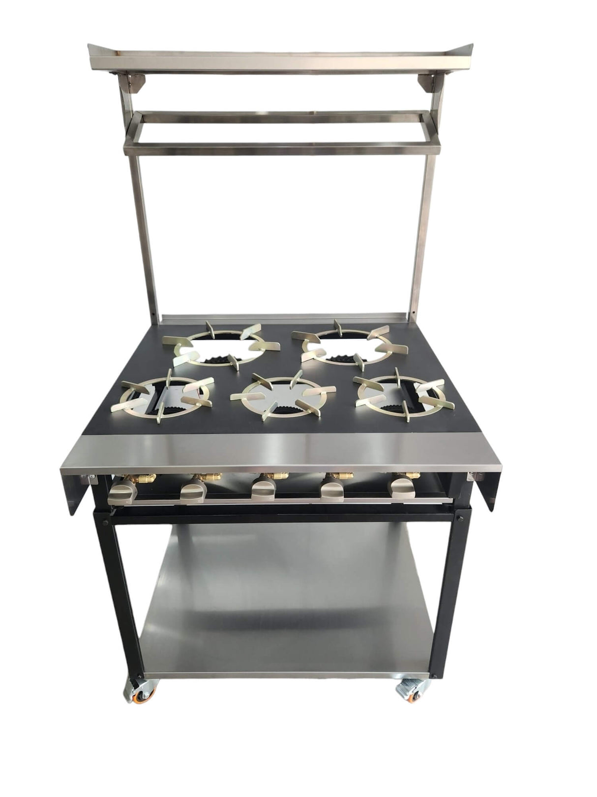 Rotoquip Commercial 5 Burner Indian Range Cooker - RCR-3x2 Indian Range Cookers Rotoquip