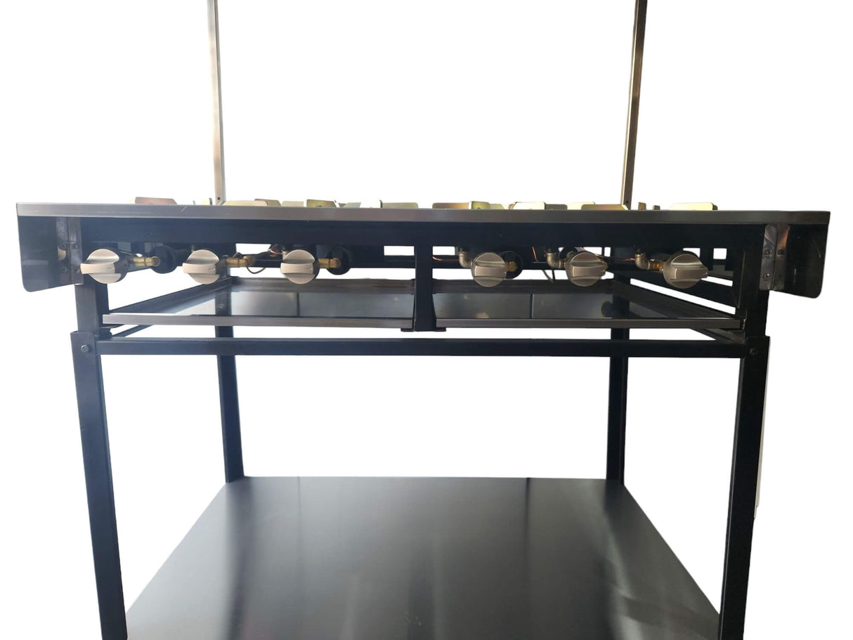 Rotoquip Commercial 6 Burner Indian Range Cooker - RCR-4×2 Indian Range Cookers Rotoquip