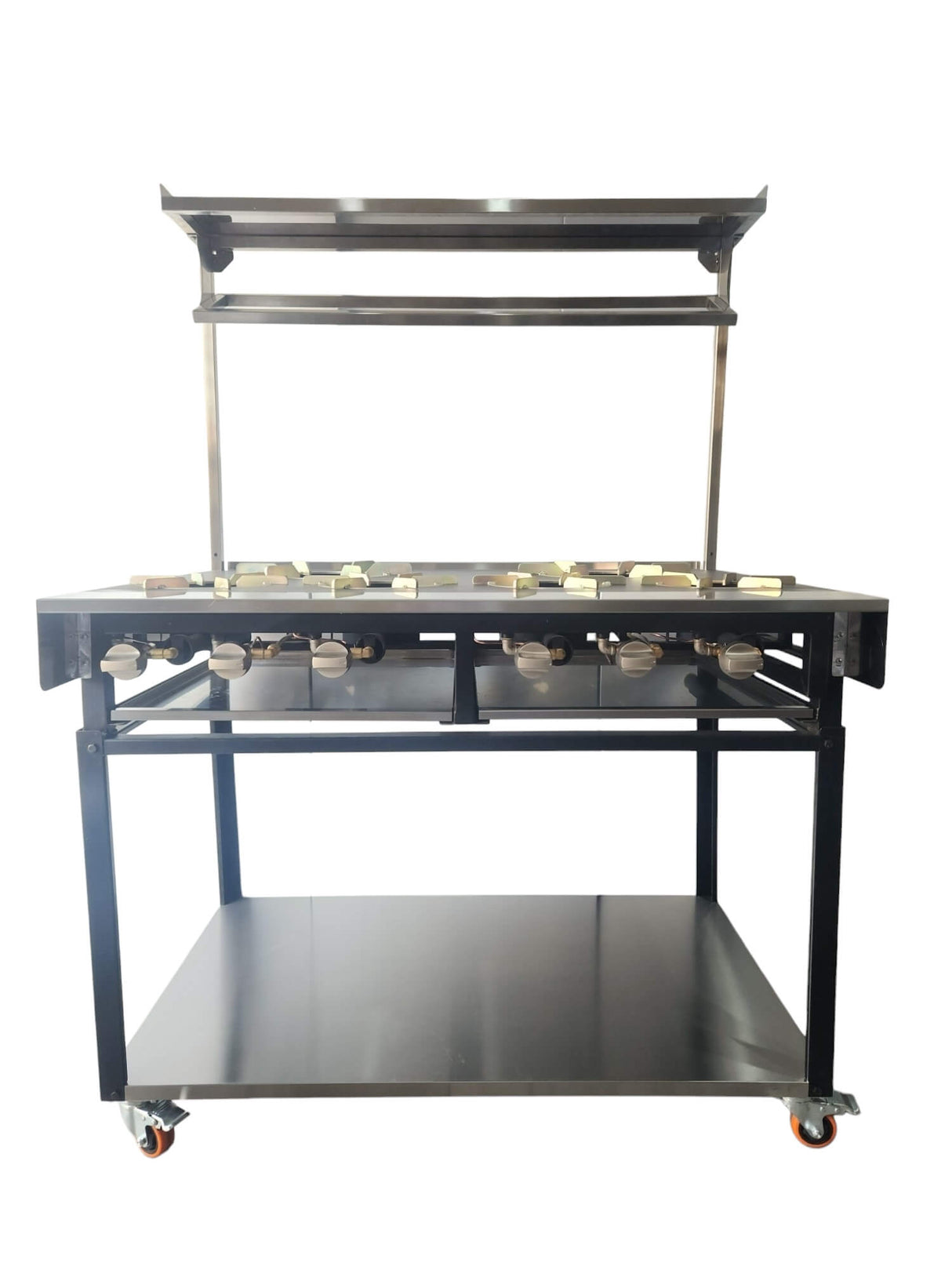 Rotoquip Commercial 6 Burner Indian Range Cooker - RCR-4×2 Indian Range Cookers Rotoquip