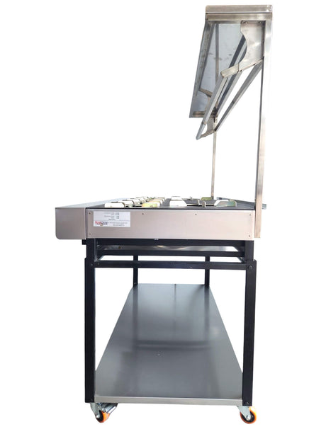 Rotoquip Commercial 7 Burner Indian Range Cooker - RCR-5x2 Indian Range Cookers Rotoquip