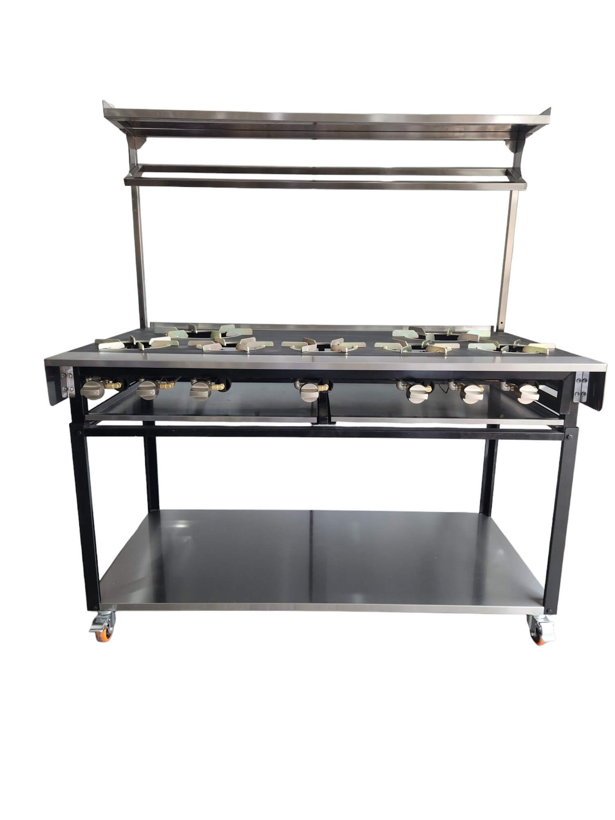 Rotoquip Commercial 7 Burner Indian Range Cooker - RCR-5x2 Indian Range Cookers Rotoquip