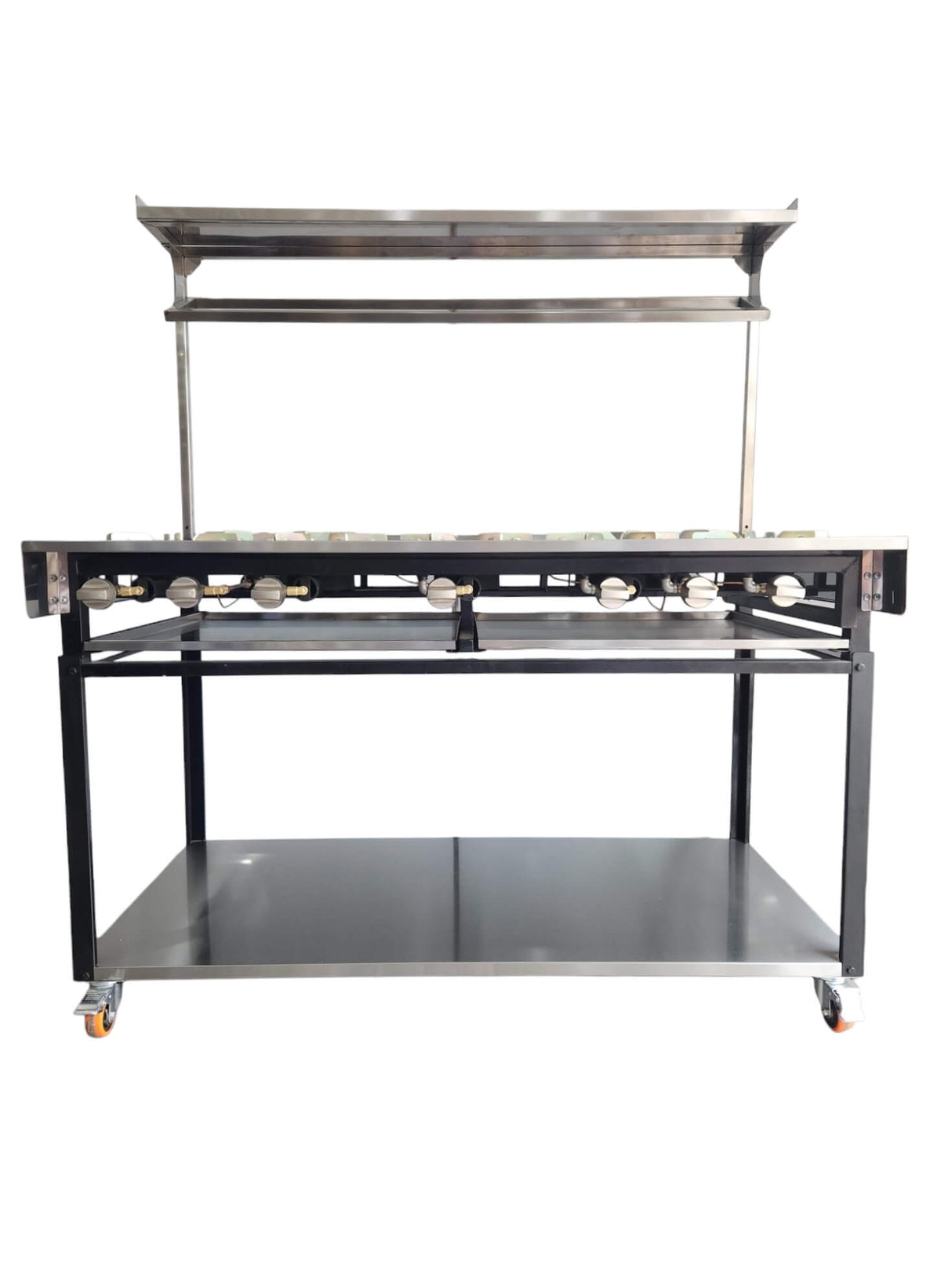 Rotoquip Commercial 7 Burner Indian Range Cooker - RCR-5x2 Indian Range Cookers Rotoquip