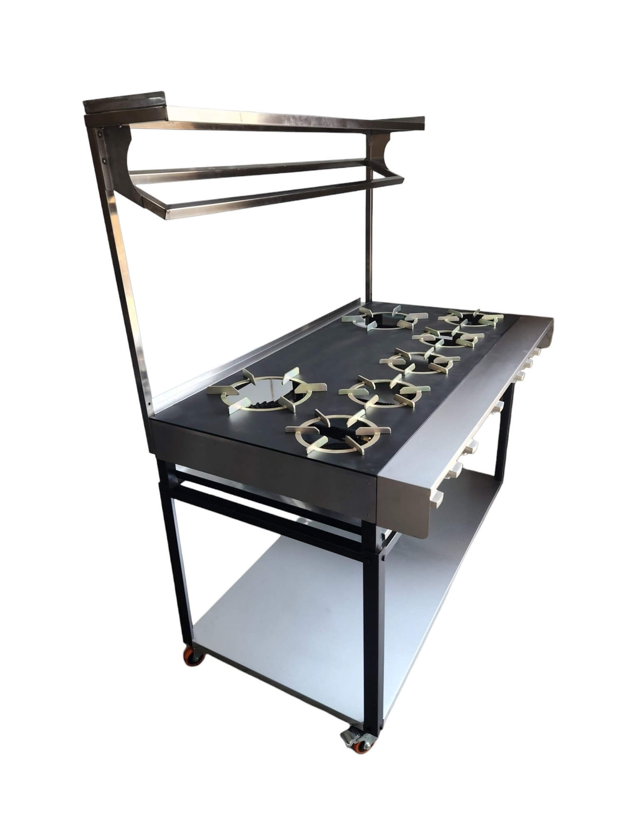 Rotoquip Commercial 7 Burner Indian Range Cooker - RCR-5x2 Indian Range Cookers Rotoquip