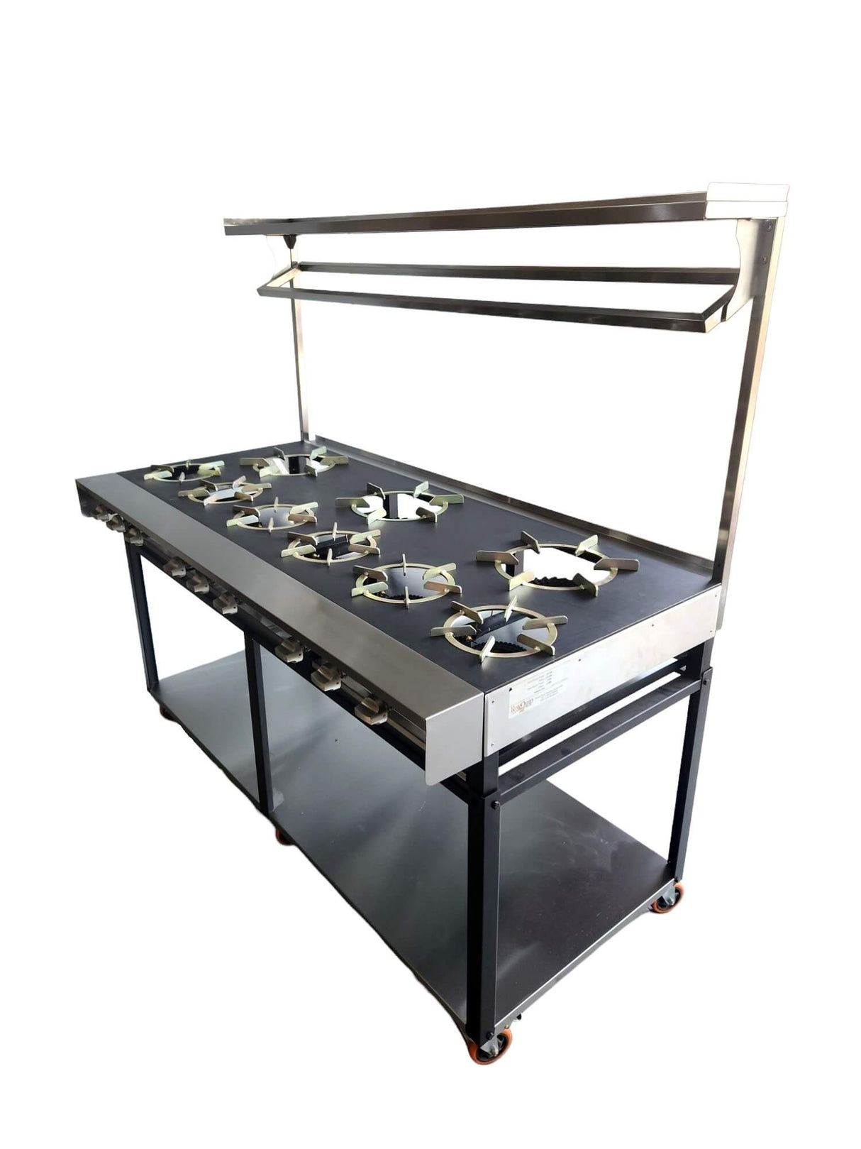 Rotoquip Commercial 8 Burner Indian Range Cooker - RCR-5x3 Indian Range Cookers Rotoquip