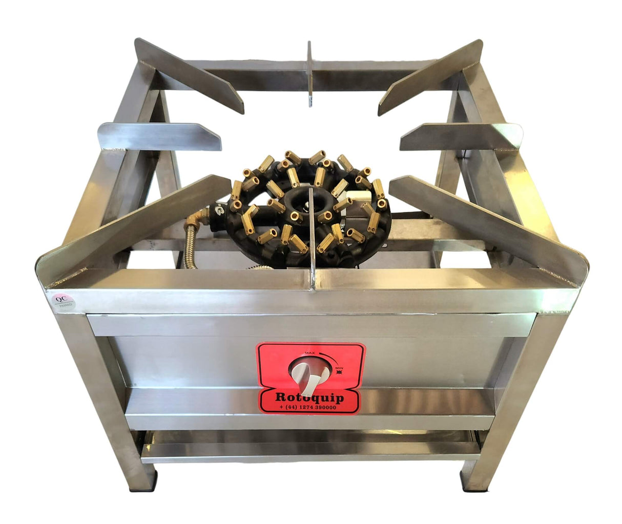 Rotoquip Heavy Duty Indian Stock Pot Gas Stove 32 Jet Burner - SPC-32 Indian Stock Pot Stoves Rotoquip