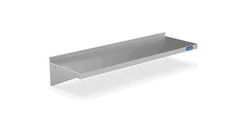 Nordstar Stainless Steel Wall Shelf 1000mm Wide | NSWS1000 Stainless Steel Wall Shelves Nordstar