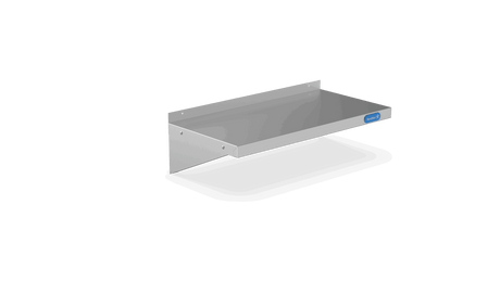 Nordstar Stainless Steel Wall Shelf 600mm Wide | NSWS600 Stainless Steel Wall Shelves Nordstar