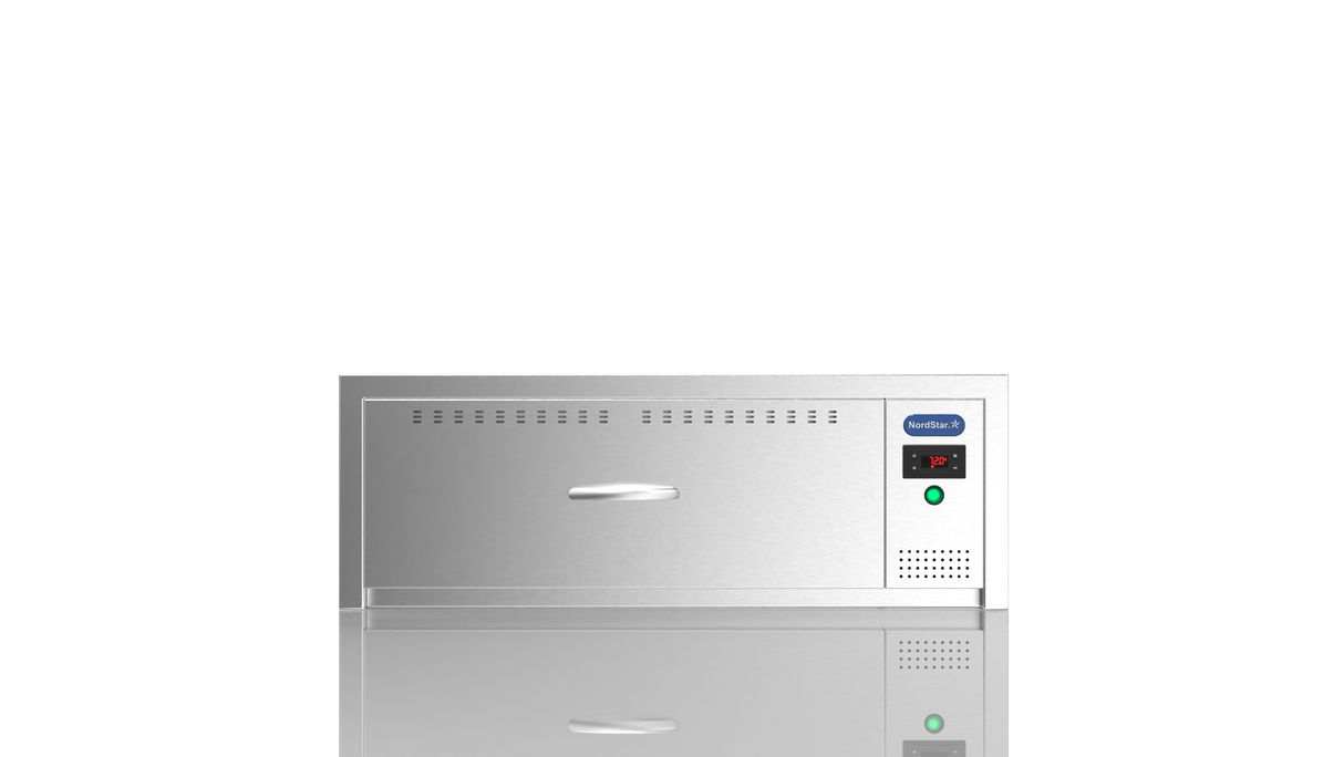 Nordstar Food Warming Drawer - Commercial Hot Holding 1 Drawer Unit Dry Heat | NSWD1 Food Warming Drawers Nordstar
