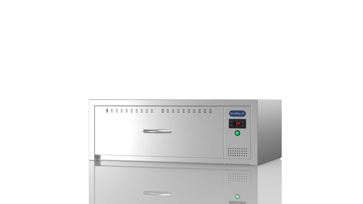 Nordstar Food Warming Drawer - Commercial Hot Holding 1 Drawer Unit Dry Heat | NSWD1 Food Warming Drawers Nordstar