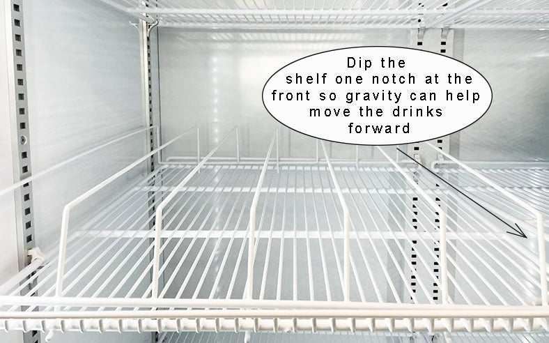 Soda Can Dispenser Sorting shelf kit for Empire SS-P360WA - SORTS-P360 Empire Accessories Empire