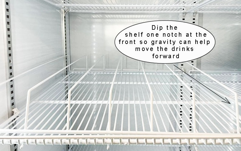 Soda Can Dispenser Sorting shelf kit for Empire SS-P688WB - SORTS-P688 Empire Accessories Empire