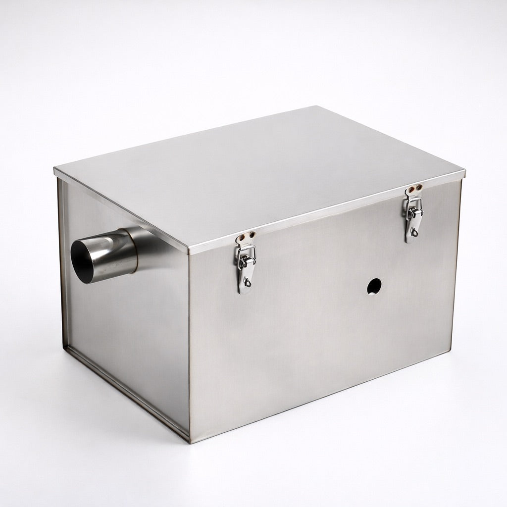 Stainless Steel Grease Trap – 65 Litre Commercial Grease Separator & Interceptor | 65KGB-SS Grease Traps / Interceptors - Stainless Steel Empire