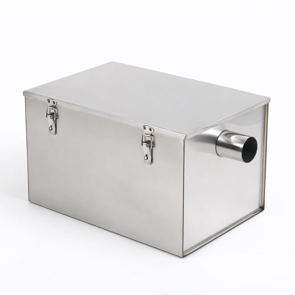 Stainless Steel Grease Trap – 16 Litre Commercial Grease Separator & Interceptor | 16KGB-SS Grease Traps / Interceptors - Stainless Steel Empire