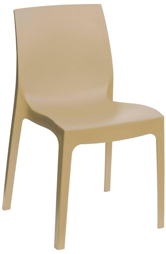 Tabilo Strata Polypropylene Chair - Jute Canteen / Break out chair Tabilo