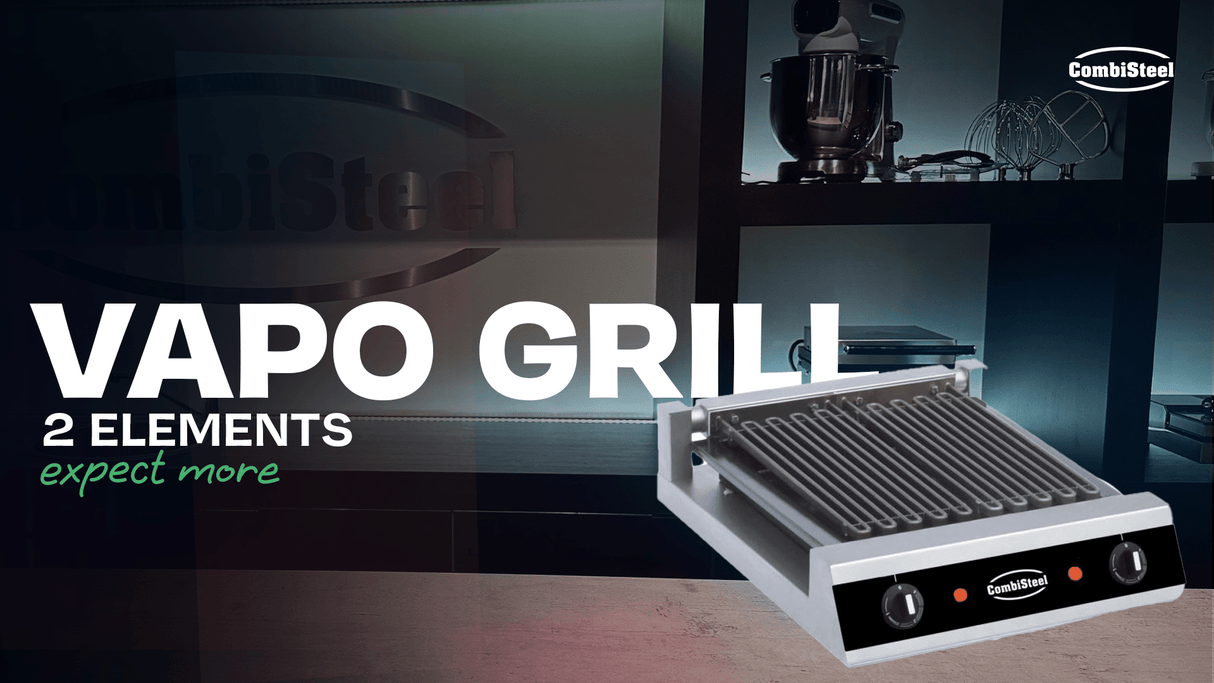 Combisteel Vapo Grill 2 Elements - 7003.1205 Charcoal Grills Combisteel