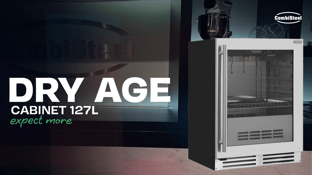 Combisteel 127L Dry Age Cabinet – Professional Meat Aging Fridge | 7525.0100 Dry Ageing Cabinets Combisteel