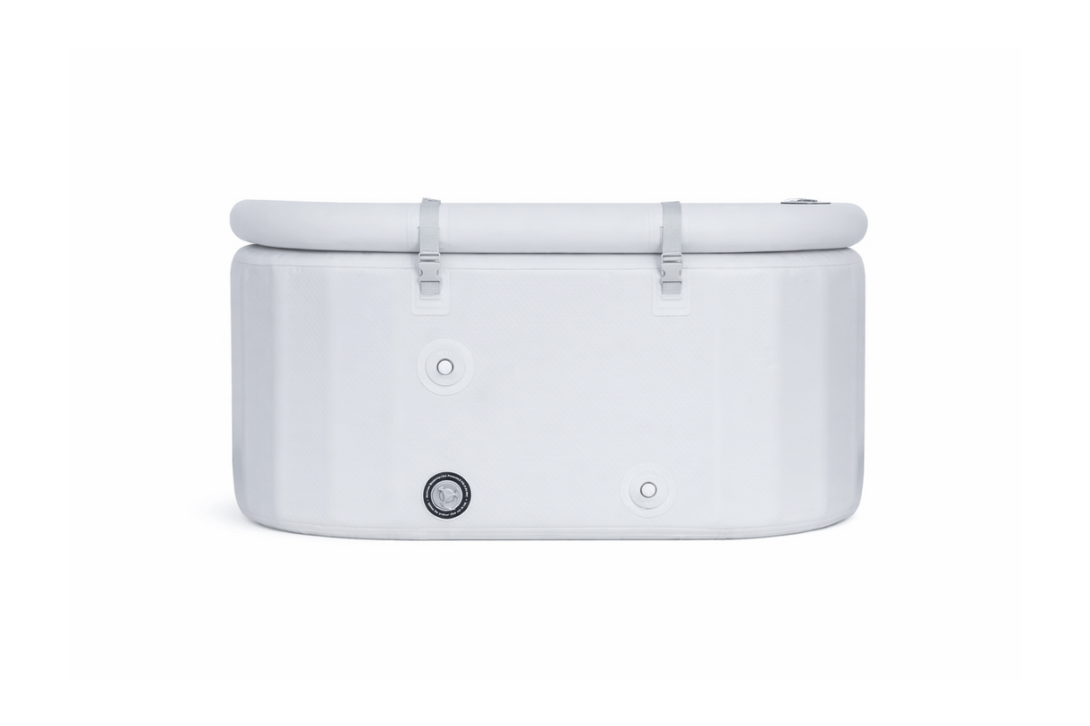 KOVE Pro Ice Bath – Compact Reclined Cold Plunge (Chiller Compatible) Black