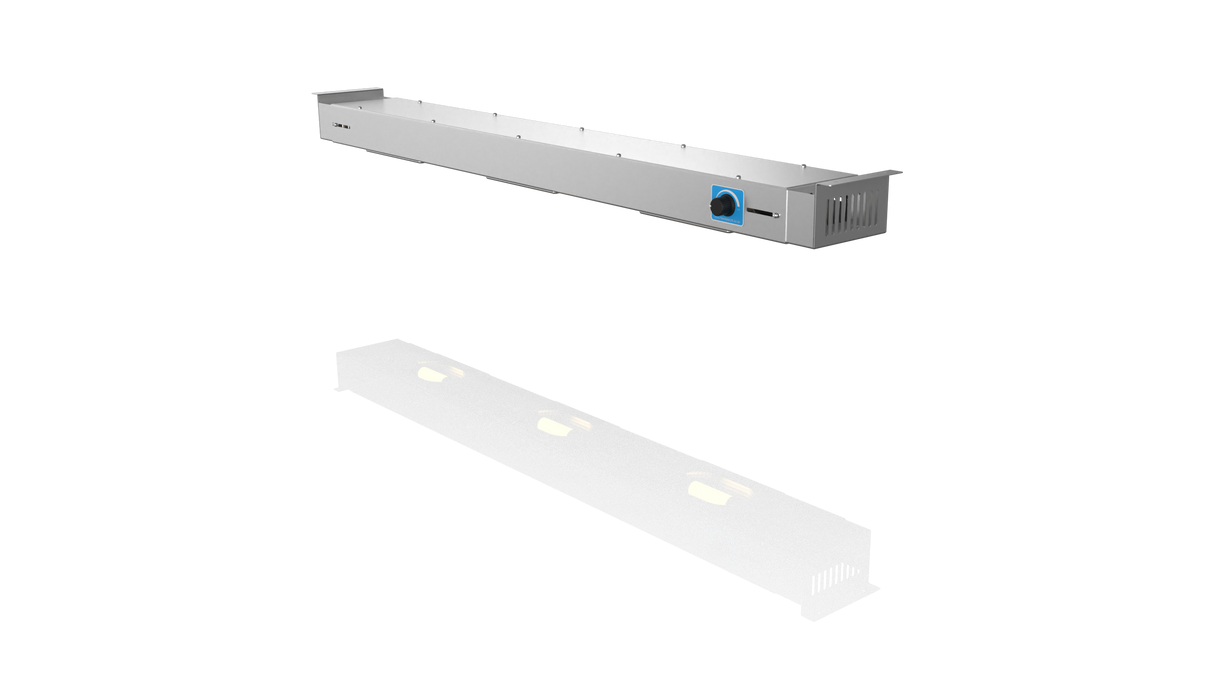 Nordstar Heated Gantry Strip Light Retro Fit 1000 - 1100mm | NSGL1000-1100 Heated Gantry Chef's Rack Nordstar