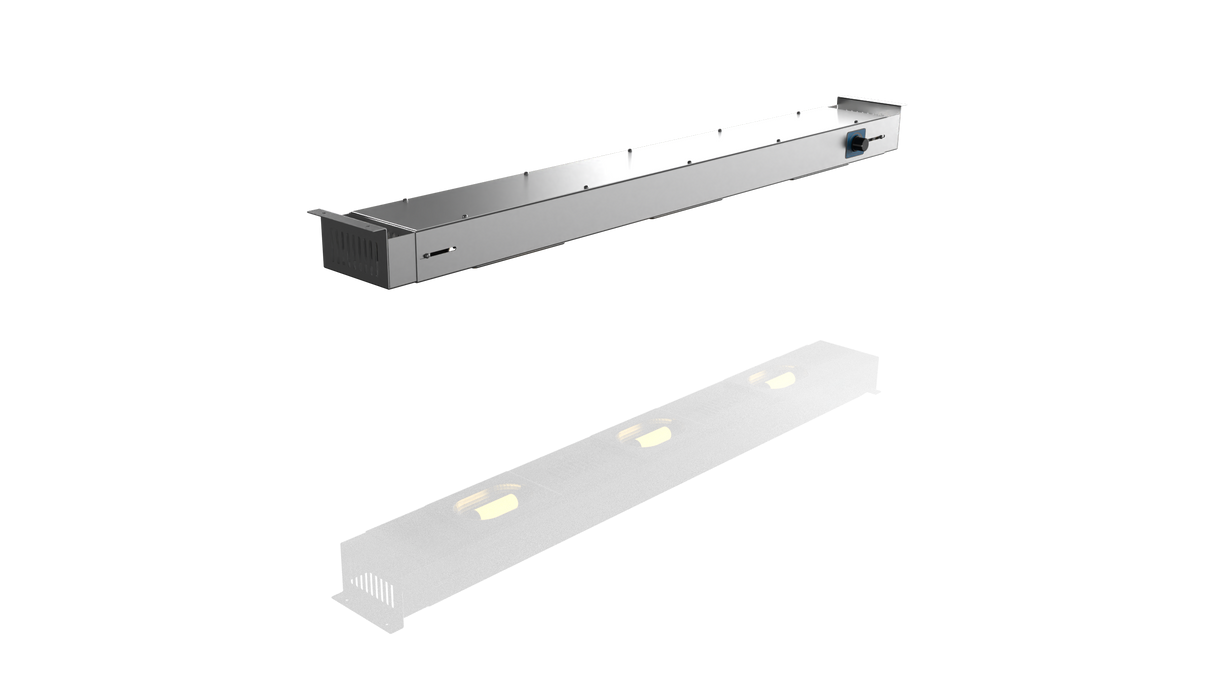 Nordstar Heated Gantry Strip Light Retro Fit 1000 - 1100mm | NSGL1000-1100 Heated Gantry Chef's Rack Nordstar