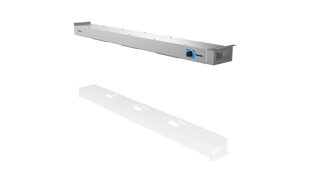 Nordstar Heated Gantry Strip Light Retro Fit 1100 - 1200mm | NSGL1100-1200 Heated Gantry Chef's Rack Nordstar