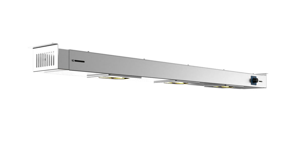 Nordstar Heated Gantry Strip Light Retro Fit 1200 - 1300mm | NSGL1200-1300 Heated Gantry Chef's Rack Nordstar