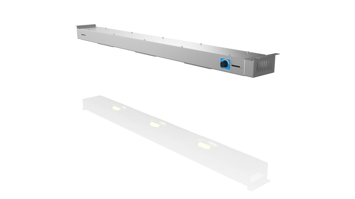 Nordstar Heated Gantry Strip Light Retro Fit 1200 - 1300mm | NSGL1200-1300 Heated Gantry Chef's Rack Nordstar