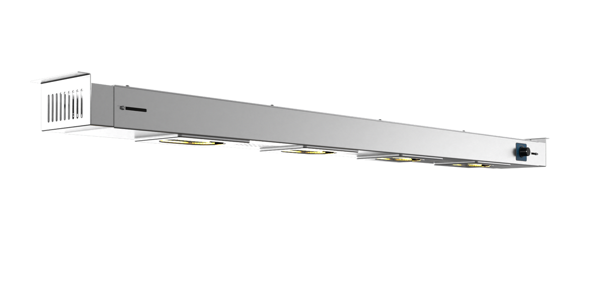 Nordstar Heated Gantry Strip Light Retro Fit 1300 - 1400mm | NSGL1300-1400 Heated Gantry Chef's Rack Nordstar