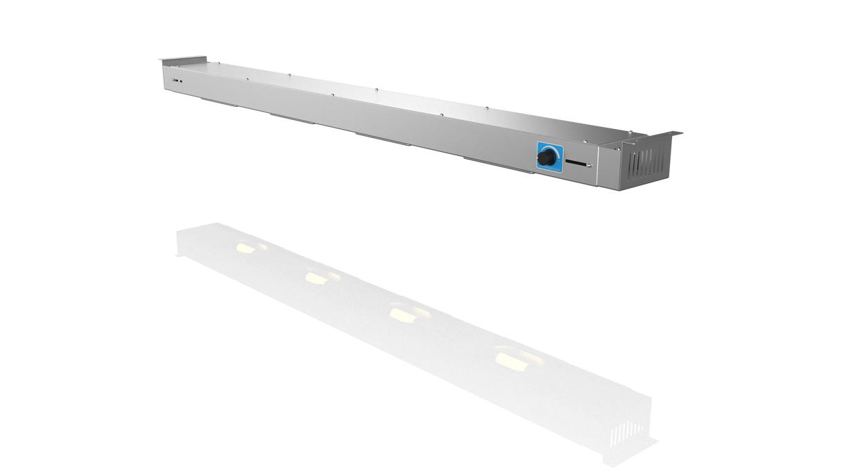Nordstar Heated Gantry Strip Light Retro Fit 1300 - 1400mm | NSGL1300-1400 Heated Gantry Chef's Rack Nordstar