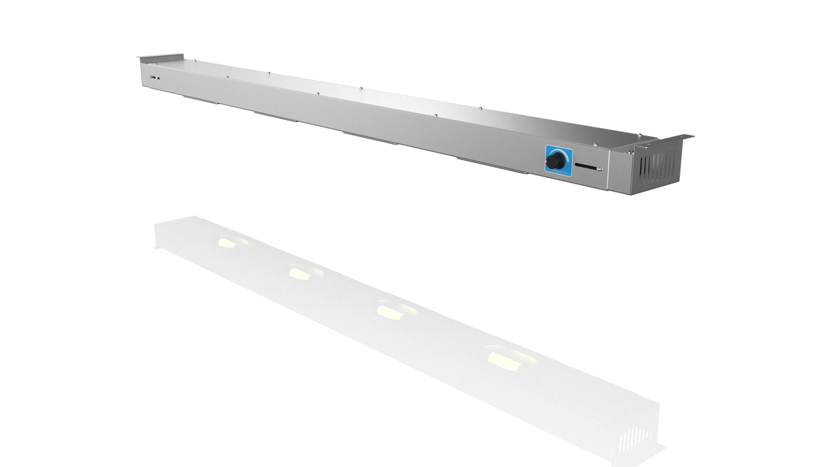 Nordstar Heated Gantry Strip Light Retro Fit 1400 - 1500mm | NSGL1400-1500 Heated Gantry Chef's Rack Nordstar