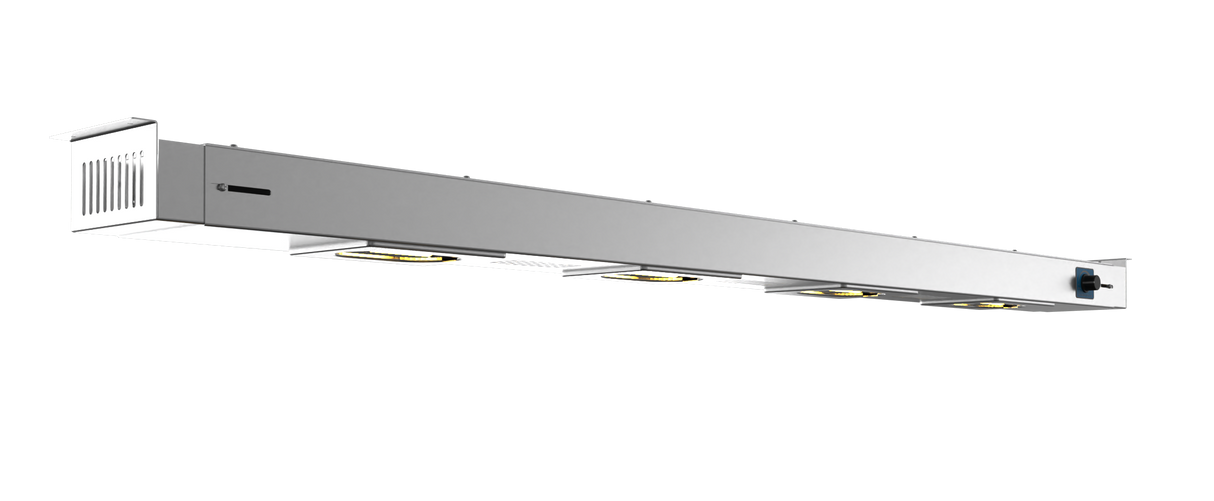 Nordstar Heated Gantry Strip Light Retro Fit 1500 - 1600mm | NSGL1500-1600 Heated Gantry Chef's Rack Nordstar