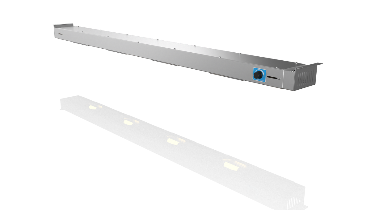 Nordstar Heated Gantry Strip Light Retro Fit 1500 - 1600mm | NSGL1500-1600 Heated Gantry Chef's Rack Nordstar