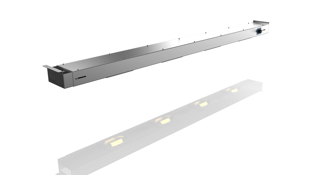 Nordstar Heated Gantry Strip Light Retro Fit 1500 - 1600mm | NSGL1500-1600 Heated Gantry Chef's Rack Nordstar