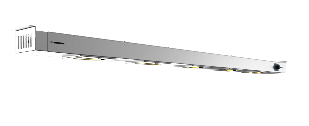 Nordstar Heated Gantry Strip Light Retro Fit 1600 - 1700mm | NSGL1600-1700 Heated Gantry Chef's Rack Nordstar