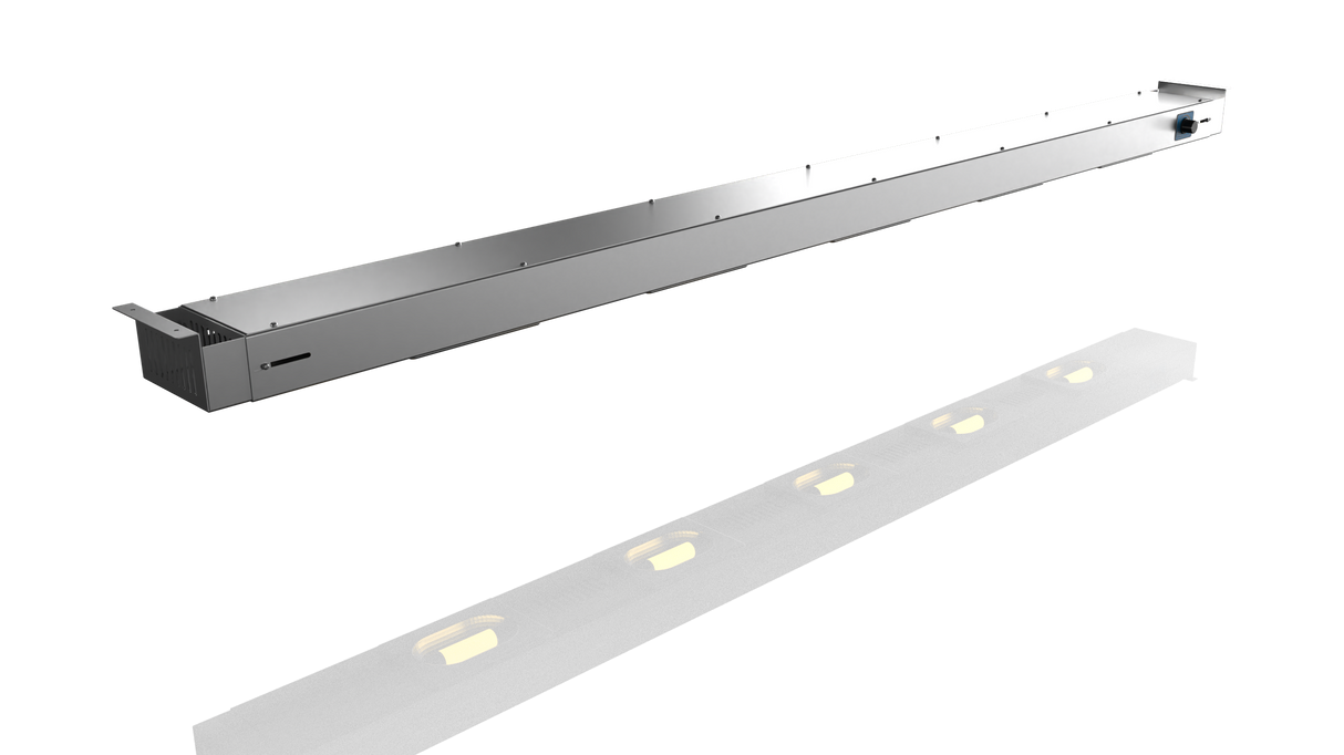 Nordstar Heated Gantry Strip Light Retro Fit 1700 - 1800mm | NSGL1700-1800 Heated Gantry Chef's Rack Nordstar