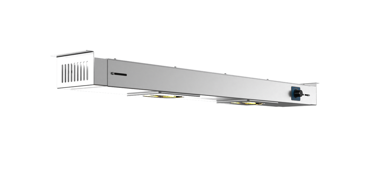 Nordstar Heated Gantry Strip Light Retro Fit 900 - 1000mm | NSGL900-1000 Heated Gantry Chef's Rack Nordstar