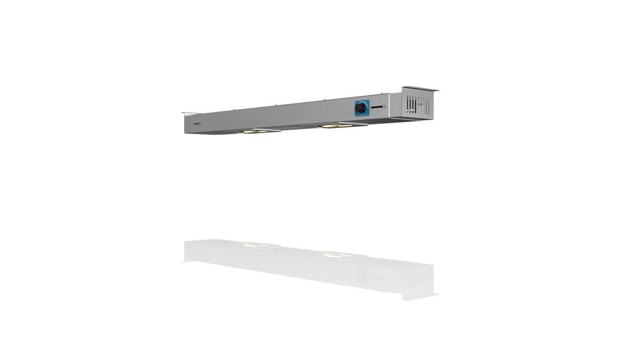 Nordstar Heated Gantry Strip Light Retro Fit 900 - 1000mm | NSGL900-1000 Heated Gantry Chef's Rack Nordstar