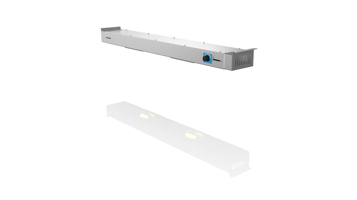 Nordstar Heated Gantry Strip Light Retro Fit 900 - 1000mm | NSGL900-1000 Heated Gantry Chef's Rack Nordstar