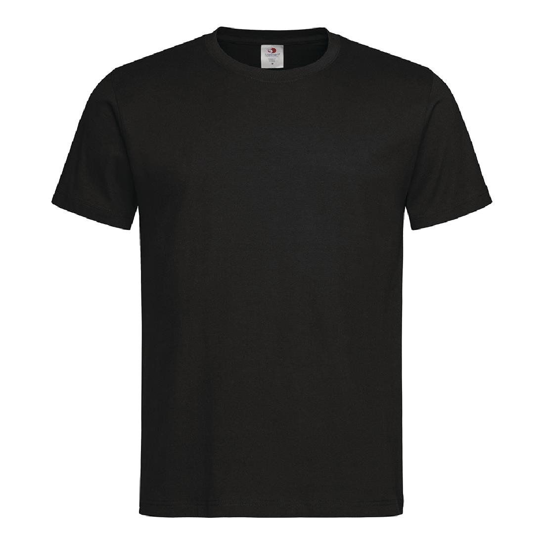 Unisex Chef T-Shirt Black 4XL - A295-4XL T-Shirts Stedman
