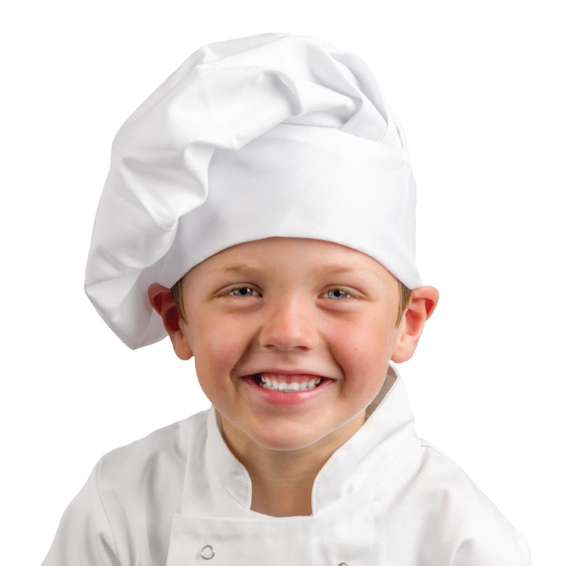 Whites Childrens Unisex Chef Hat White - A677 Whites Chefs Clothing