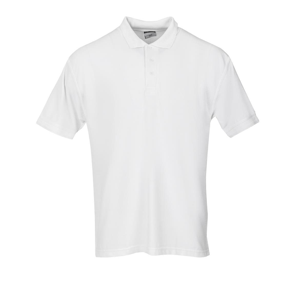 Unisex Polo Shirt White XL - A734-XL Polo Shirts Portwest