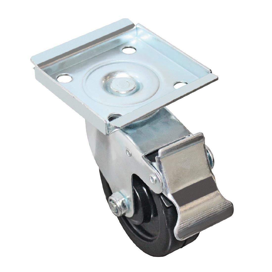 Replacement Braked Castors (Single) - AB328 Polar