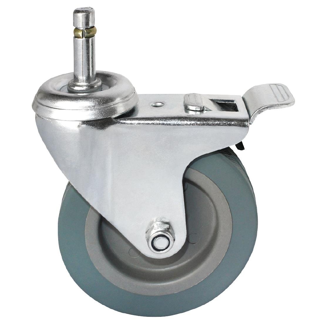 Braked Castor for Vogue Compact Mobile Trolley - AC833 Vogue