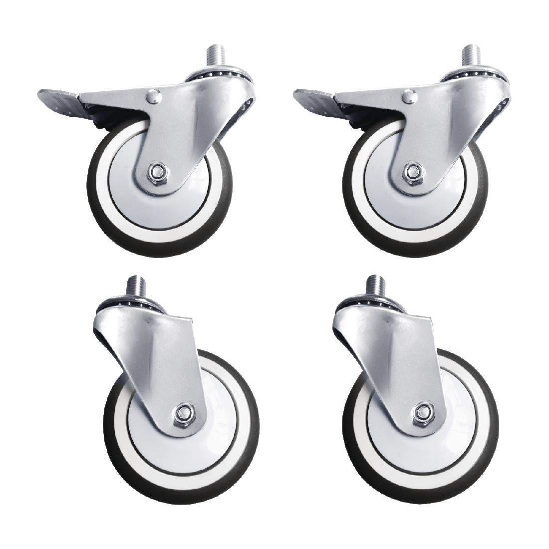 Buffalo Complete Castors (set 4) - AJ379 Buffalo