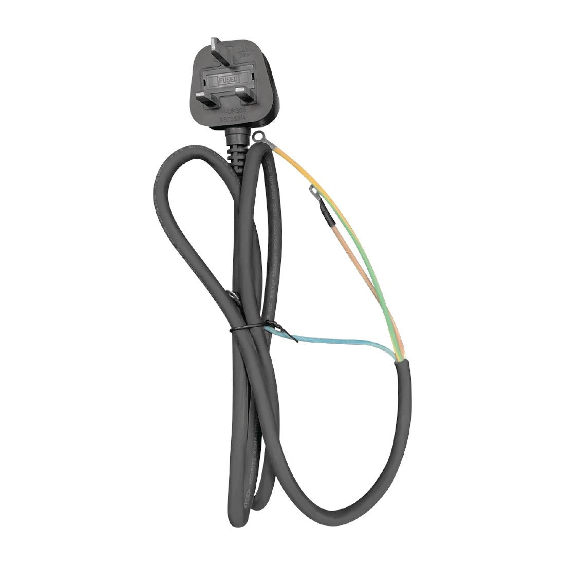 Nisbets Essentials Power Cord - AK967 Nisbets Essentials
