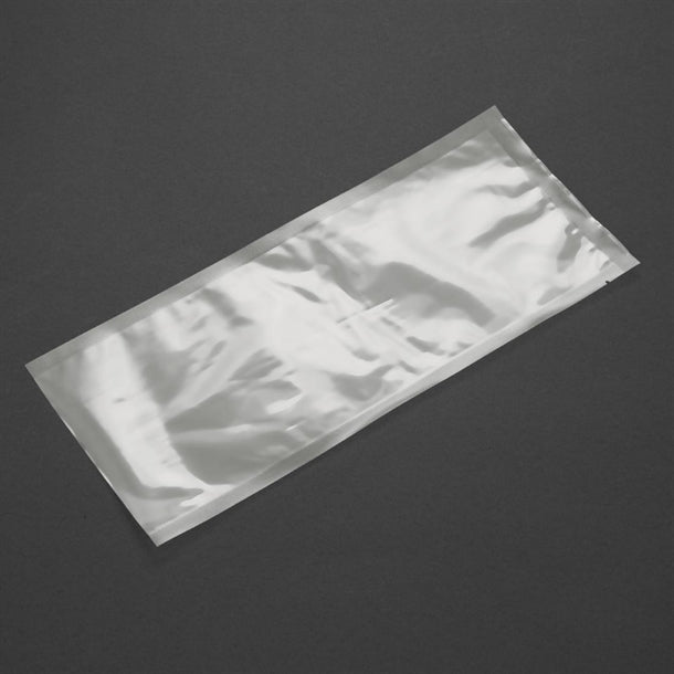 Vogue Compostable Chamber Vacuum Pack Bags 150x350mm (Pack of 100) - AT100 Vogue