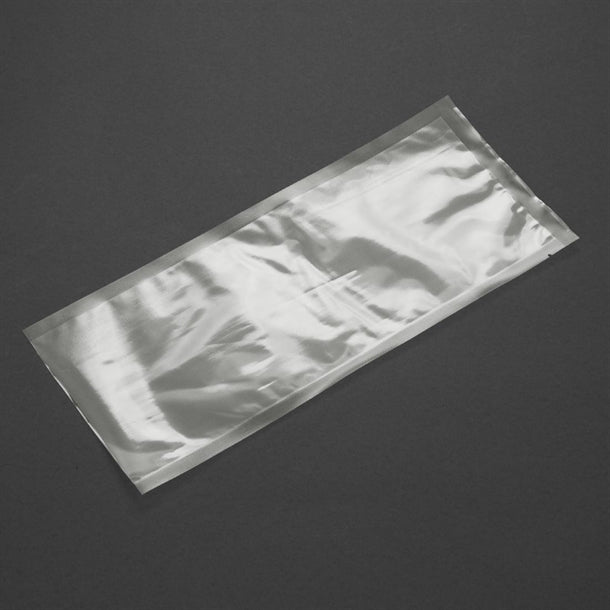 Vogue Compostable Embossed Vacuum Sealer Bags 150x350mm (Pack of 50) - AT104 Vogue
