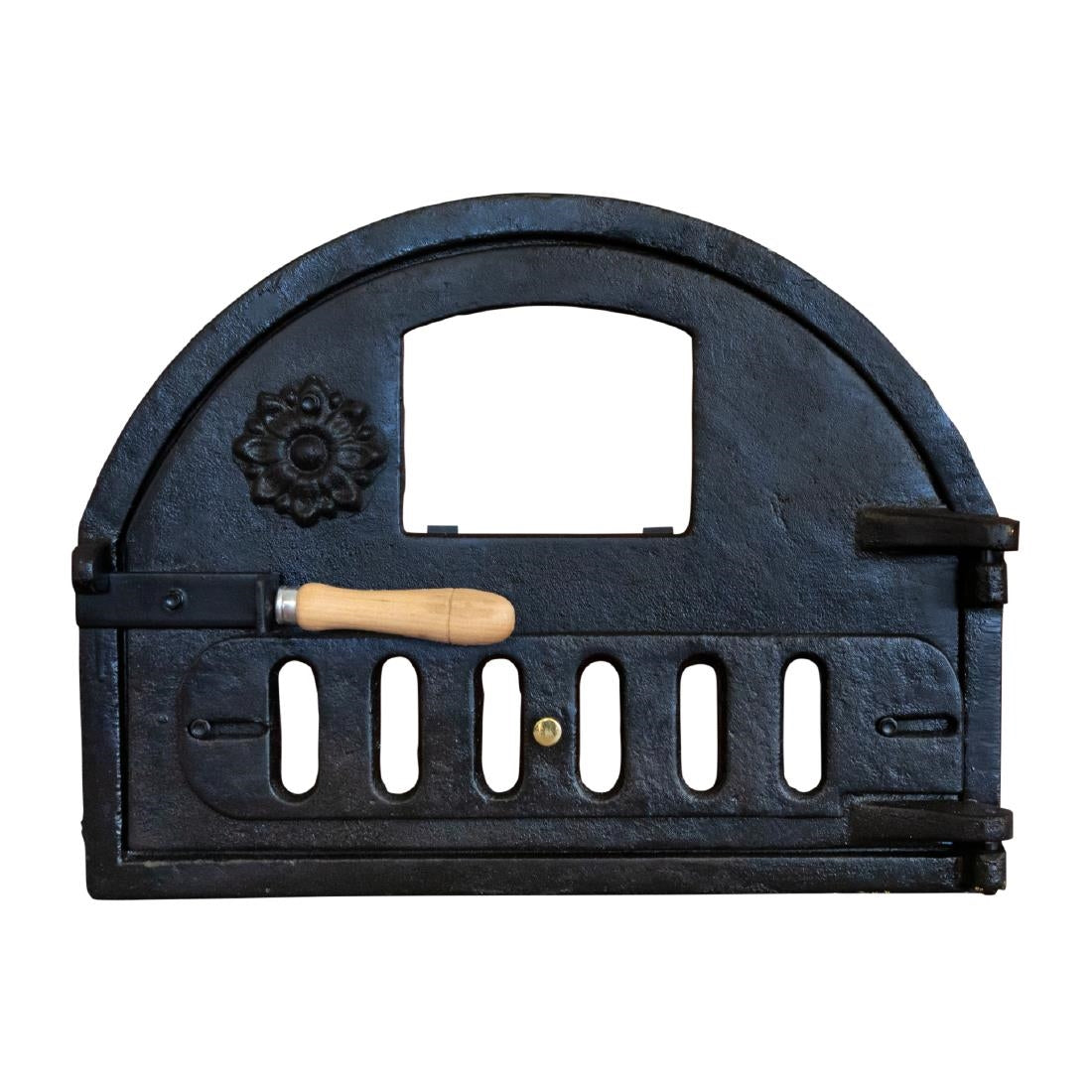 Fuego Cast Iron Door With Glass Window - AT635  Fuego