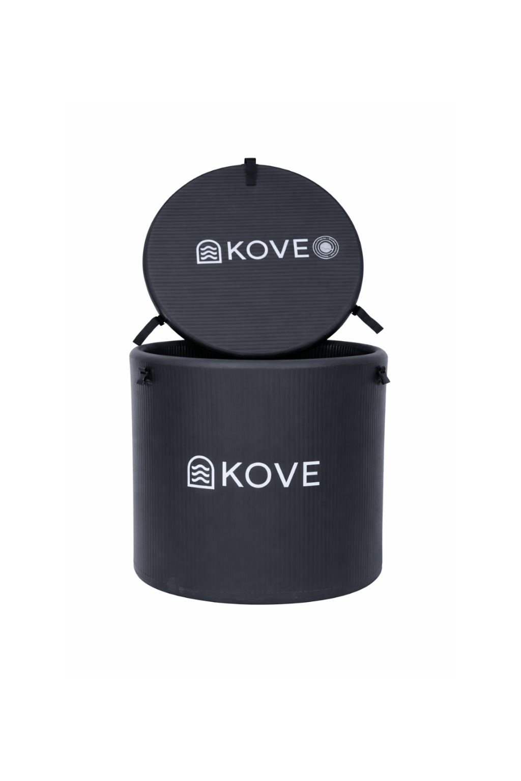 KOVE Core Ice Bath – Compact Upright Cold Plunge (Chiller Compatible) Black Ice Baths & Cold Plunges Kove Designs