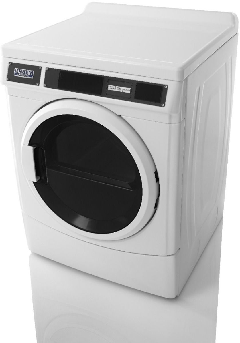 Maytag 10.5kg Front Loader Electric Vented Commercial Tumble Dryer | MDE28PRTGW Commercial Tumble Dryers Maytag
