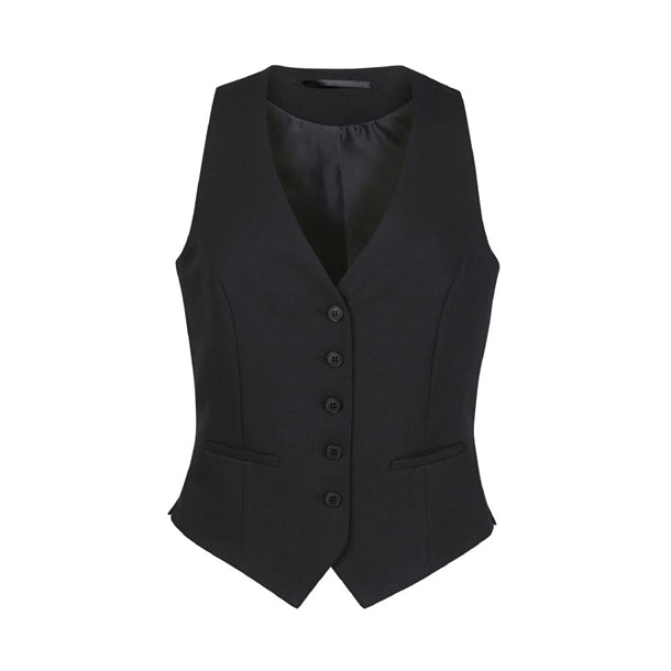 Brook Taverner Ladies Luna Black Waistcoat Large - BA057-L Brook Taverner